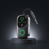 Émetteur-récepteur audio Bluetooth 2 en 1, connecte simultanément deux appareils avec indicateur d'état LED.