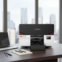 Impresora Plana UV-LED A3 I3200 con Cabezal de Impresión Automático, 9600DPI, Multifuncional, para Tarjetas, 110-220V, 6 Colores, 1 Año de Garantía, USB