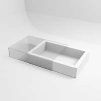 Boîte d'emballage en carton écologique personnalisée avec petit tiroir, personnalisable avec LOGO, livraison rapide