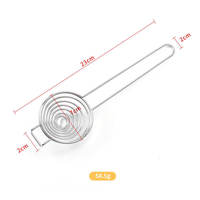 Nouveau gadget de cuisine de séparateur d'oeufs intelligent commercial en acier inoxydable pour la cuisson des outils d'oeufs de filtre à oeufs jaunes et blancs