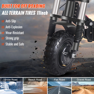 Электросамокат 6000 Вт с двумя моторами, 60 В 38 Ач, двойные дисковые тормоза, внедорожный, для взрослых, бесплатная доставка со склада в ЕС/Великобритании, CE UL - Product Image 5