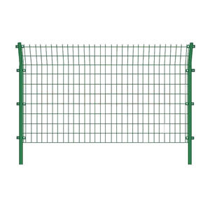 Sınır duvar ızgara tasarımı bahçe kafes ikili çit tel örgü bahçe çit 3d Metal çit panelleri - Product Image 1