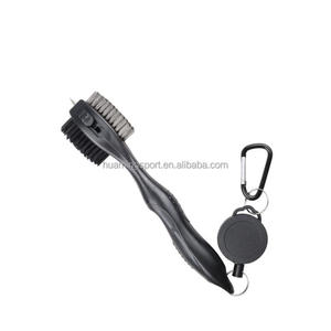 Cepillo de Golf de Alta Calidad, Mejorado, Cómodo, Antideslizante, Retráctil, de Doble Cara, para Limpieza de Palos de Golf, Accesorios de Golf - Rojo - Product Image 2