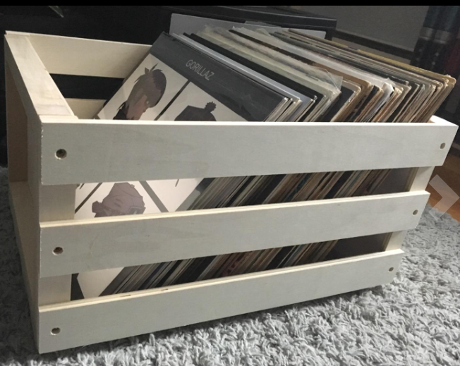 Support pour disque en cours de lecture, présentoir en rotation, présentoir pour album, porte-disque vinyle en bois, support de rangement pour disque vinyle, bois en rotation - France