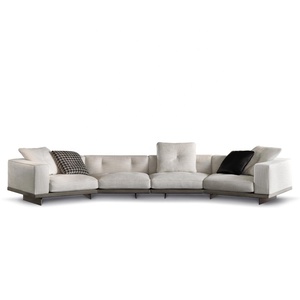 Ensemble de canapés modulaires incurvés modernes minimalistes de fabrication parfaite pour le salon de la <span class=keywords><strong>maison</strong></span> - Product Image 1