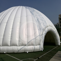 Tente dôme gonflable à bulles sur mesure pour salles tente extérieure d'igloo pour événements