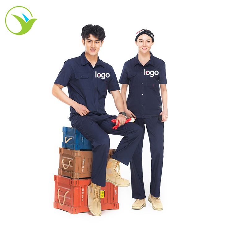 Рабочая одежда на заказ, комплект рубашек с растениями В индустриальном стиле, хлопковая подставка, Товары в наличии для взрослых, унисекс