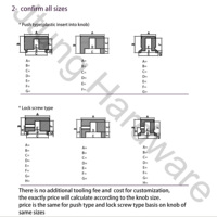 Bouton de volume rotatif en métal, potentiomètre en aluminium moleté, encodeur, boutons de volume pour amplificateur Pioneer avec surface brossée