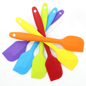 Spatules en silicone résistantes à la chaleur à prix de gros, outils de pâtisserie et de cuisson pour la préparation et le mélange - Product Image 1