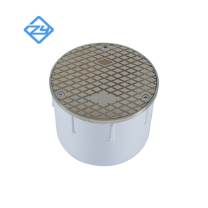 Thương mại có thể điều chỉnh sàn lọc Nickel Bronze đánh bóng kết thúc cleanout với PVC/ABS cơ thể - Product Image 3