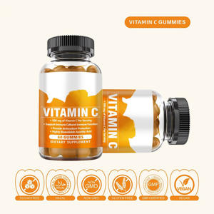 OEM Private Label Vitamin C Nahrungs ergänzungs mittel Hautpflege für Erwachsene und Energie unterstützung Haut aufhellende weiche Gummis - Product Image 4
