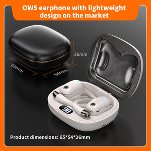 Auriculares Deportivos Abiertos, No Intraaurales, con Batería de Ultra Larga Duración para Correr, con Pantalla Digital de Batería - Product Image 3
