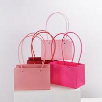 Sacs fourre-tout pour fleurs fraîches, fournitures pour fleuristes, sacs d'emballage pour bouquets, paniers à fleurs, boîtes d'emballage en papier pour fleurs