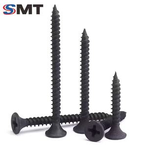 Herstellerdirektvertrieb Hochwertige Kohlenstoffstahl Metrische Schwarz Phosphatierte Beschichtung Feingewinde Phillips Trockenbauschrauben - Product Image 5