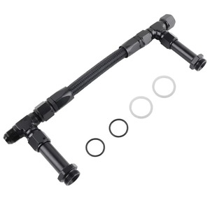 Kit de tuyauterie de carburateur double rail Auso-Racing An8 An6 pour carburateur Holley 4150 en alliage d'aluminium - Product Image 4