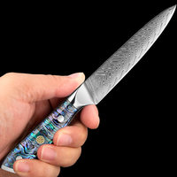 5-Inch Vg10 Damascus Stalen Schilfering Mes Scherp Nut Fruit Snijden Keukenmessen Voor Fruit & Groenten Voor Peeling