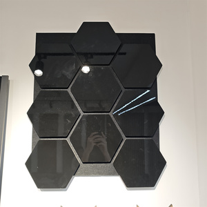 Paneles Acústicos Insonorizantes de MDF, Akupanel, Paneles de <span class=keywords><strong>Madera</strong></span> con Listones, Panel de Pared de Listones de <span class=keywords><strong>Madera</strong></span> para Decoración de Interiores, Pared o <span class=keywords><strong>Techo</strong></span> - Product Image 1