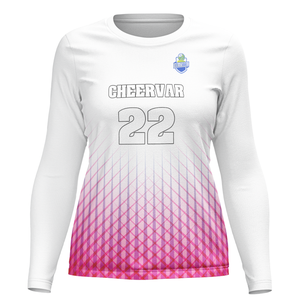 ชุดวอลเลย์บอลคอกลมแขนยาวสำหรับผู้หญิงชุดเล่นวอลเลย์บอลฝึกซ้อมแข่งขัน - Product Image 5