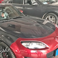 Capot en fibre de carbone d'origine Veidt pour Mazda Miata MX5 NC, léger, pour moteur de voiture, couverture avant du moteur