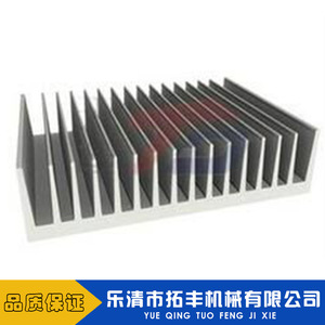 Profil de dissipateur thermique en aluminium Topway, radiateur électronique carré, service d'usinage CNC - Product Image 1