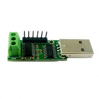 Convertidor USB a RS232/RS485 de Grado Industrial, Módulo de Puerto Serie UART CH340 SP232 SP485 UD67A01