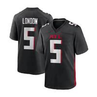 Vente en gros de maillots de football américain unisexes 100% polyester respirant # 7 Bijan Robinson # 3 Bates III # 9 Michael Penix Jr # 5 Drake