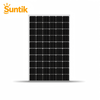 Panneau solaire monocristallin HJT Suntik YS-04 460W, efficacité de conversion de 24,2 %, taille de cellule 210 mm, palette en aluminium anodisé