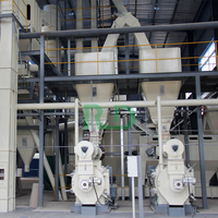 Ligne de production de granulés de carburant fabriquée en Chine Rongda 1 t/h 2 t/h 3 t/h 4 t/h 5 t/h 6 t/h 10 t/h
