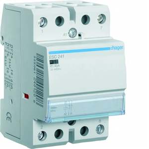 ESC241 Personalizzabile con Contattore Standard Hager 40 A 230 V AC 2 NC 3 Moduli DIN - Product Image 1