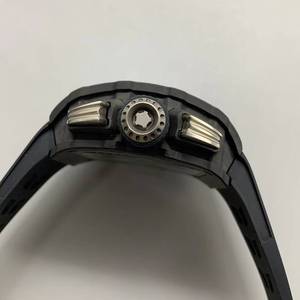 Top New Model 1103 Carbon Fiber Multifunction Chronograph Movement Digital <b>Calendar</b> Wheel Men's Daily Social Automatic Watch - Product Image 3
