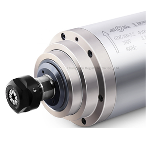 数控主轴电机<span class=keywords><strong>3</strong></span>.5kw <span class=keywords><strong>3</strong></span>.2kw金属水冷主轴220V 380V 4kw变频器ER20用于数控金属铣削刳刨机机床 - Product Image 2