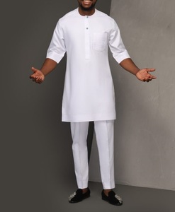 Costumes <span class=keywords><strong>Agbada</strong></span> pour Hommes, Ensembles Dashiki Africains pour Hommes, Vêtements de Mariage, <span class=keywords><strong>Agbada</strong></span> Brodé, Costume 3 Pièces - Product Image 3