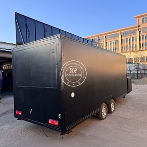 Camion de restauration rapide mobile 2025 en acier inoxydable pour hot-dogs, pizzas, café, glaces, remorque de restauration rapide OEM à vendre - Product Image 2
