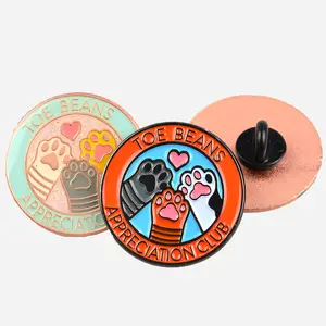 Hat Collar Clothes Badge logo Factory Custom Metal Pins Badge Cartoon Animal Character Wholesale Lapel Pin Esmalte Pin