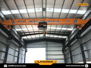 เครน EOT แบบสั่งทำพิเศษสำหรับโรงงานและคลังสินค้า |   เครนเหนือศีรษะมาตรฐาน IS รองรับน้ำหนัก 1 ตัน ถึง 50 ตัน สำหรับขาย - Product Image 3