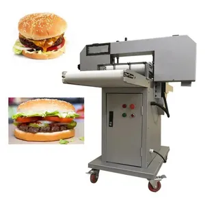 Commercial Small hamburger bun making machine High Speed hamburger bun slicer