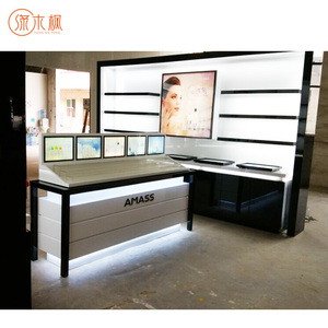 Gabinete de tienda de cosméticos de alta costura personalizado exquisito diseño de muebles tienda de cosméticos venta directa de fábrica - Product Image 6