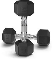 Ensemble d'haltères hexagonaux de qualité supérieure de 210 livres 6 paires de poids libres enduits de PVC de 5lb à 25lb avec support de cadre inclus
