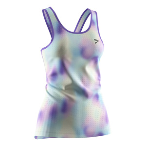 Performance <b>Running</b> <b>Singlet</b> Breathable Racerback Laser Cutting Ventilated Holes for Hot Weather - Product Image 3