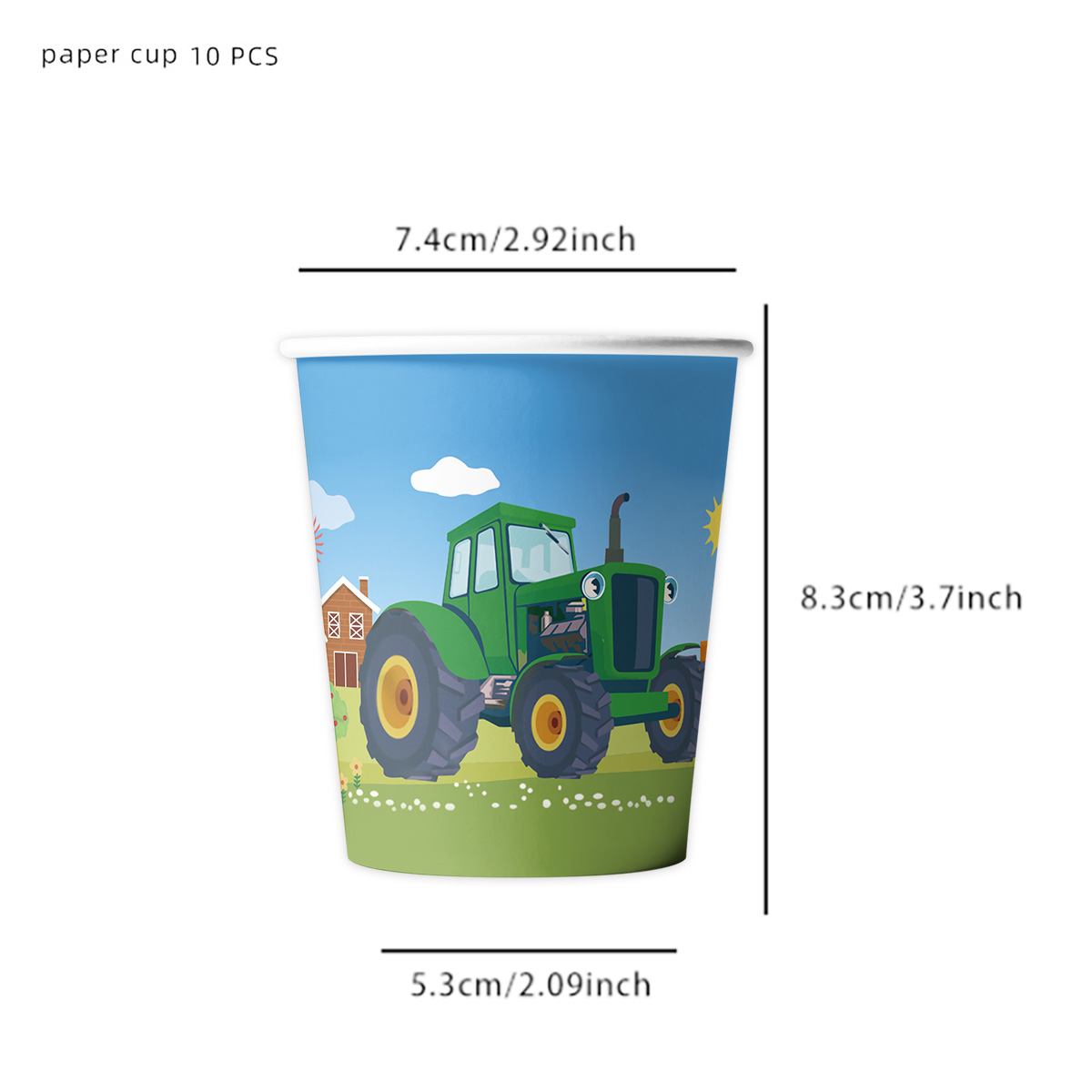 Tasses 10pcs