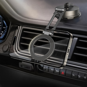 Support de téléphone portable pour voiture, nouveau, pliable, adsorption sous vide, support magnétique, ventouse stable pour tableau de bord et <span class=keywords><strong>pare</strong></span>-<span class=keywords><strong>brise</strong></span> de voiture - Product Image 1