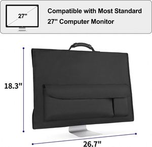 BSCI Factory Carrying Case Compatible with Apple 27" iMac Desktop Computer, Padded Travel Carrying Bag with <b>Rubber</b> Handle, - Product Image 4