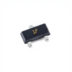 Triode à montage en surface BC847B neuf, sérigraphié 1F 0.1A/45V, transistor NPN, boîtier SOT23 - Product Image 1