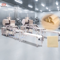 Machine à fabriquer des peaux de rouleaux de printemps, machine à fabriquer des enveloppes de lumpia carrées avec dispositif de refroidissement pour la production commerciale