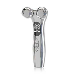 Masajeador Facial Reafirmante Multimodos con Pantalla LCD, Dispositivo de Lifting Facial de ABS y Acero Inoxidable, Eliminador de Arrugas, Masajeador de Cuello - Product Image 1