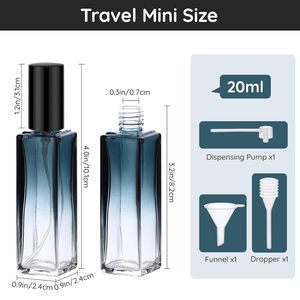 Flacons de parfum en verre personnalisables de haute qualité, forme cylindrique, tailles 3ml-20ml, MOQ 100 pièces, certifiés CE - Product Image 2