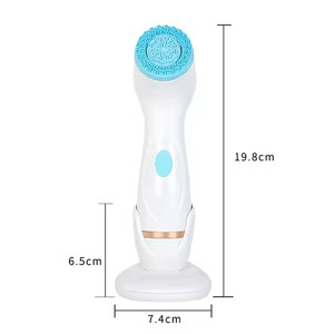 IFINE Beauty 3 en 1 USB Rechargeable Silicone <span class=keywords><strong>Visage</strong></span> <span class=keywords><strong>Brosse</strong></span> Nettoyant Rotatif Étanche Électrique <span class=keywords><strong>Brosse</strong></span> De Nettoyage Du <span class=keywords><strong>Visage</strong></span> - Product Image 3