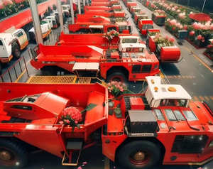 TIEJIA MUK-15 подземный грузовик для продажи, высокопроизводительный подземный самосвал объемом 6 тонн - Product Image 6