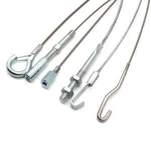 Conjunto de <span class=keywords><strong>Cable</strong></span> de <span class=keywords><strong>Acero</strong></span> 7x19, <span class=keywords><strong>Cable</strong></span> de <span class=keywords><strong>Acero</strong></span> Galvanizado con Lazo - Product Image 2