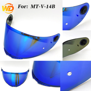 Nouvelle visière <span class=keywords><strong>de</strong></span> casque intégral REVO anti-UV en PC avec design résistant aux rayures et imperméable pour les modèles MT V14B/REVENGE 2 - Product Image 3
